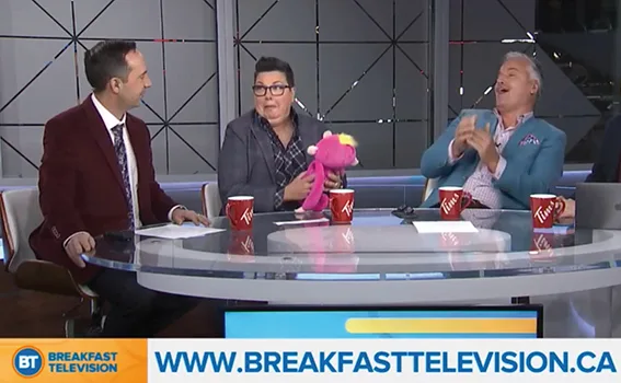 Layne on Breakfast Television