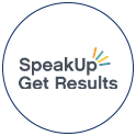 Speak Up Get Results logo