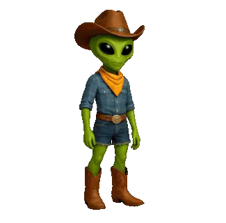 Brad the alien dancing